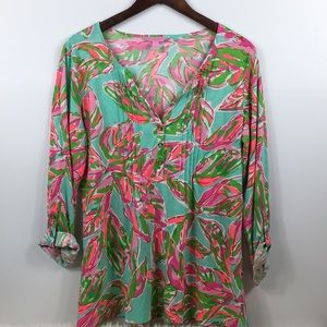 Lilly Pulitzer Dorothy Top size large